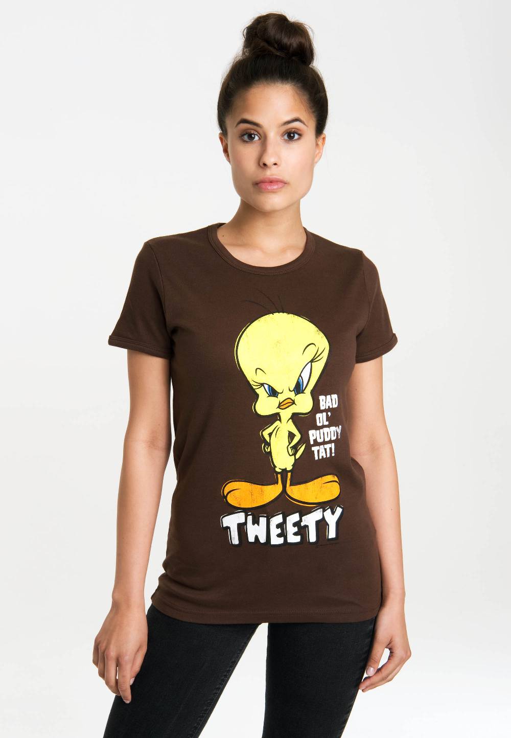Logoshirt Looney Tunes - Tweety - T-Shirt Print - Damen Heißer Verkauf