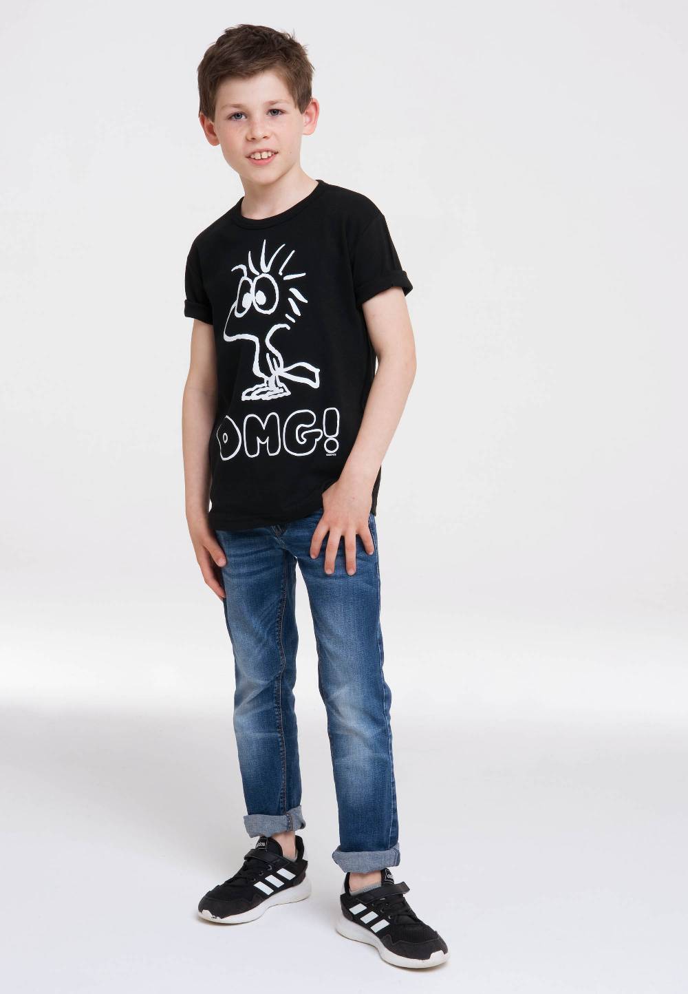 Logoshirt Peanuts - Woodstock - OMG - T-Shirt Print - Kinder Blitzangebot