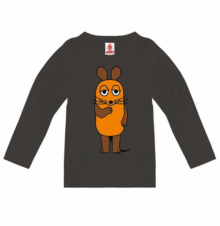 Logoshirt Die Maus - Die Sendung mit der Maus - Langarmshirt Print - Kinder Sonderangebote