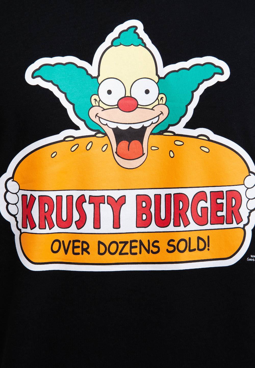 Logoshirt The Simpsons - Krusty der Clown - Krusty Burger - T-Shirt Print - Herren VIP-Rabatte