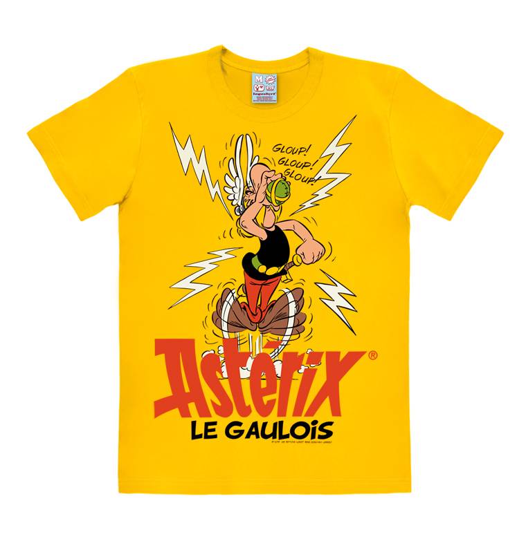 Logoshirt Asterix & Obelix - Asterix - Zaubertrank - T-Shirt Print - Herren Begrenzte Freigabe
