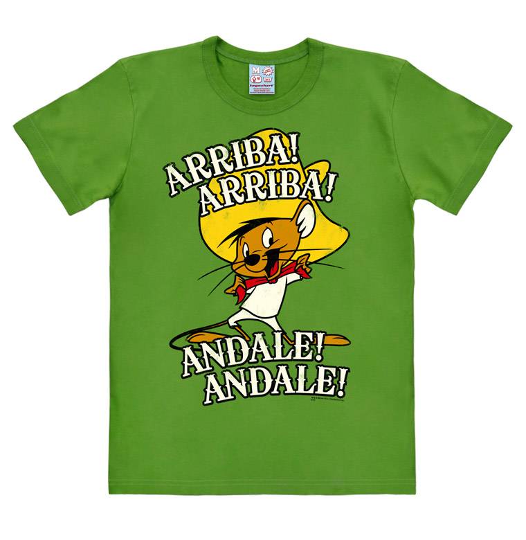 Logoshirt Looney Tunes - Speedy Gonzales - Arriba! Andale! - T-Shirt Print - Herren JETZT KAUFEN
