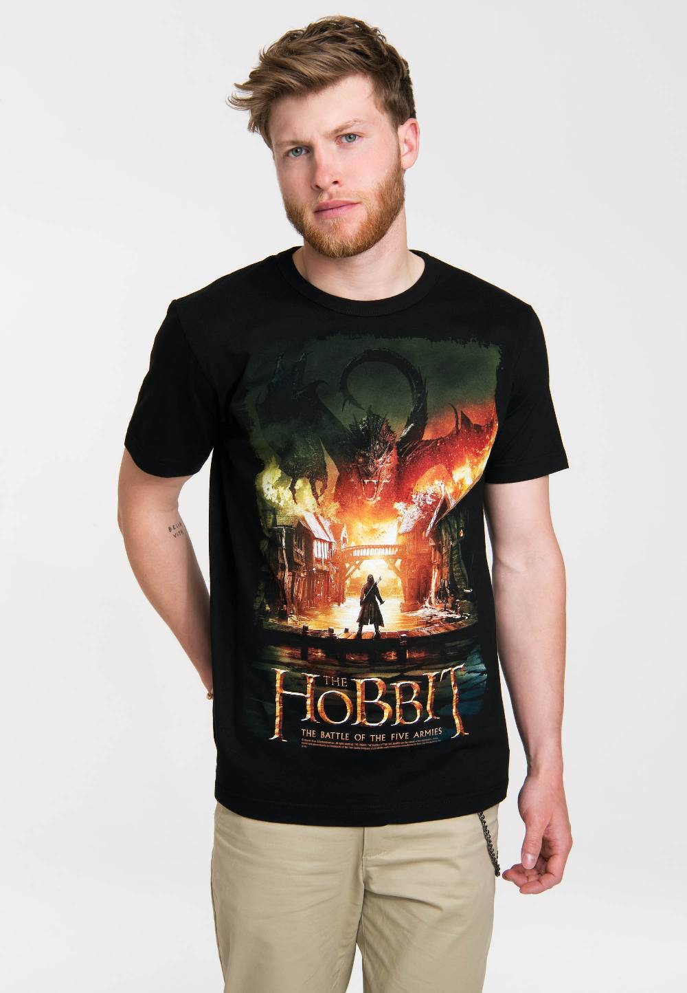 Logoshirt The Hobbit - The Battle Of The Five Armies - T-Shirt Print - Herren Letzter Tag