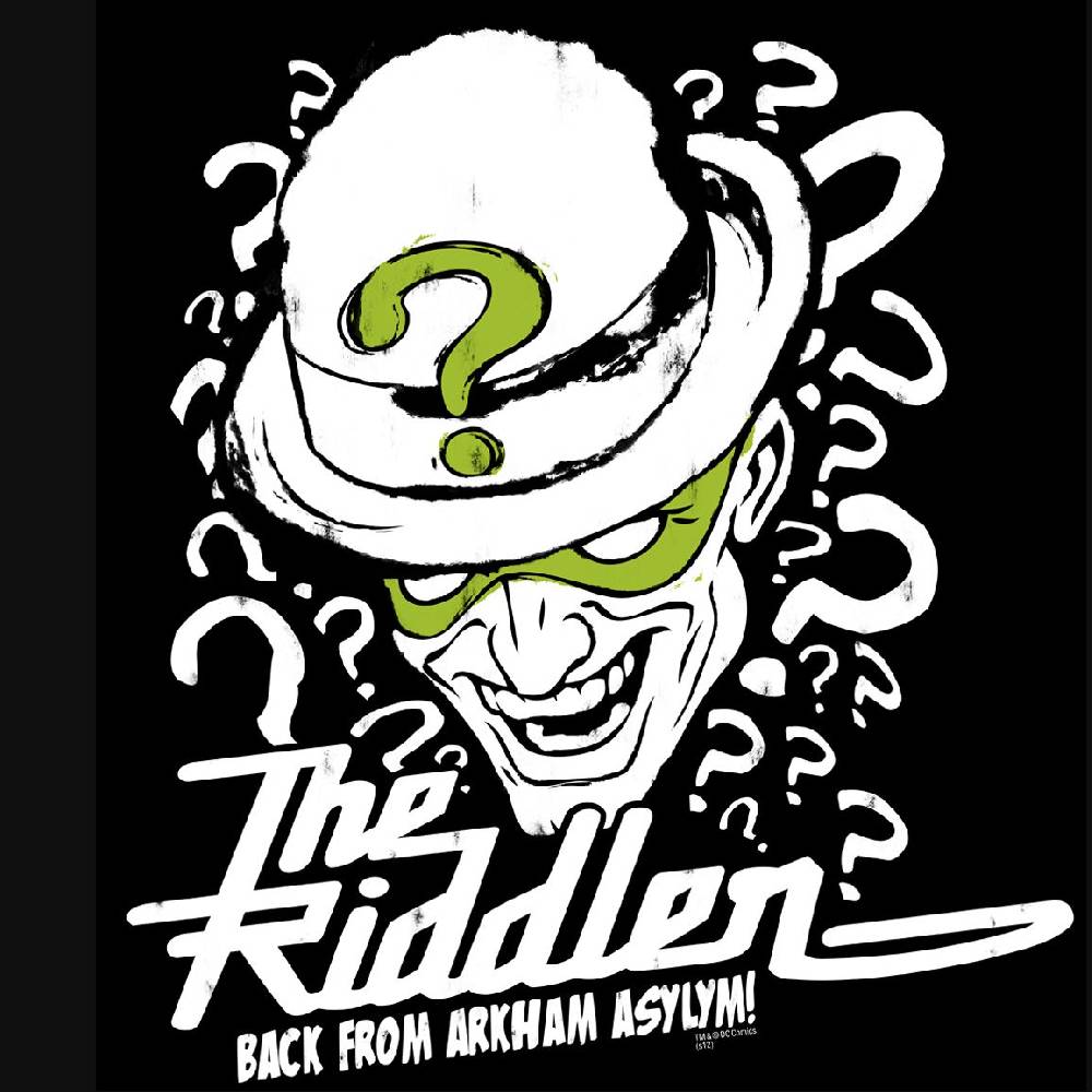 Logoshirt Batman - The Riddler - DC Comics - T-Shirt Print - Herren Bis zu 55% Rabatt