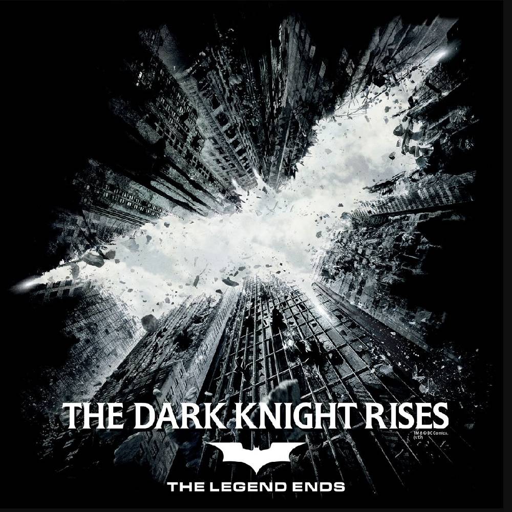 Logoshirt Batman - The Dark Knight Rises - DC Comics - T-Shirt Print - Herren Nur noch ein Tag übrig
