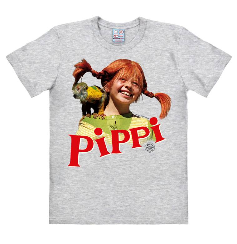 Logoshirt Pippi Langstrumpf & Herr Nilsson - T-Shirt Print - Herren Riesige Rabatte