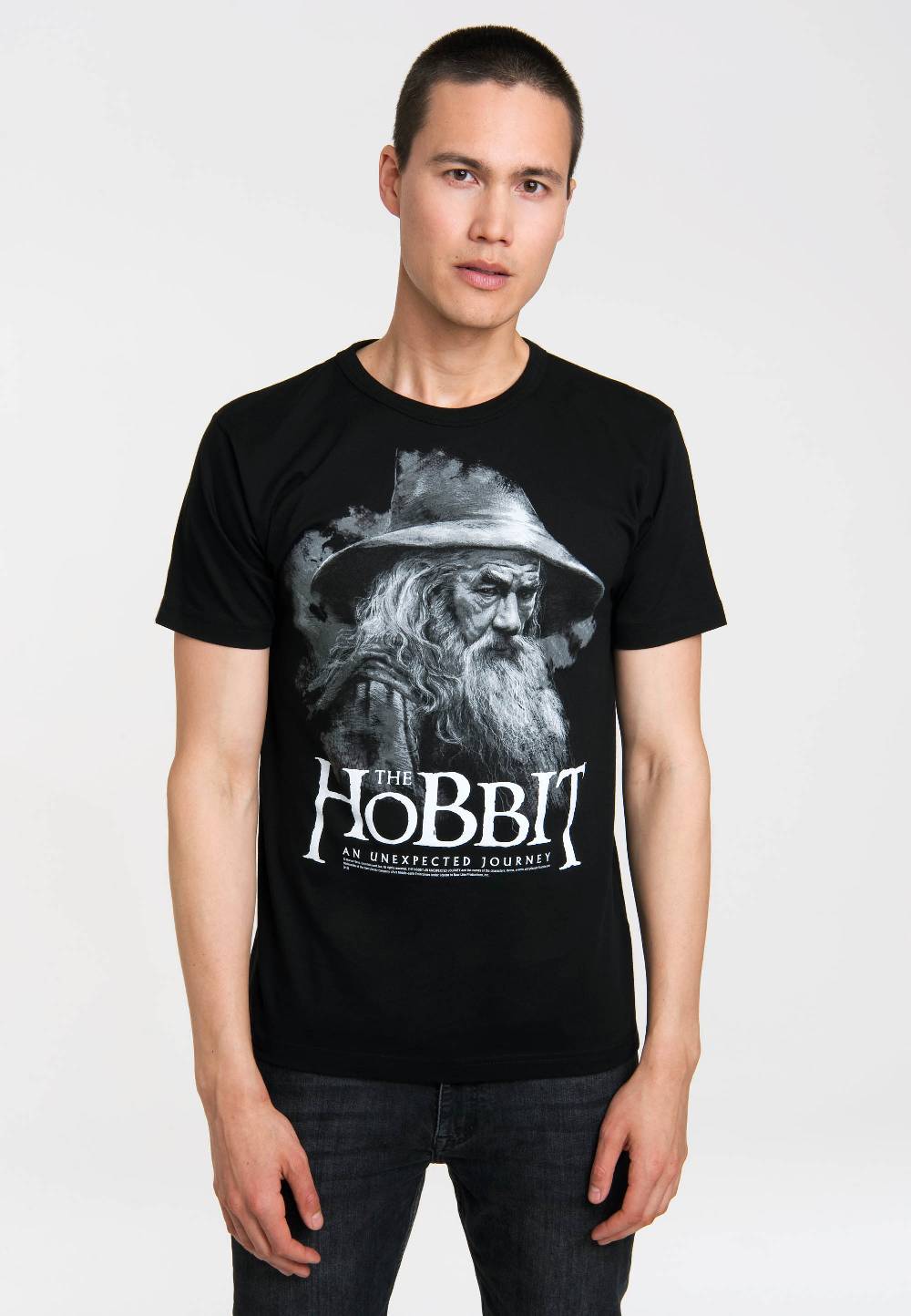 Logoshirt The Hobbit - Gandalf - T-Shirt Print - Herren Speichern exportieren