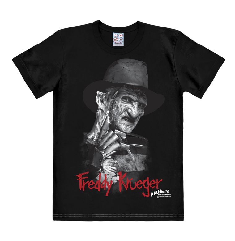 Logoshirt Freddy Krueger - Nightmare on Elm Street - Easyfit - T-Shirt 50% Rabatt für begrenzte Zeit