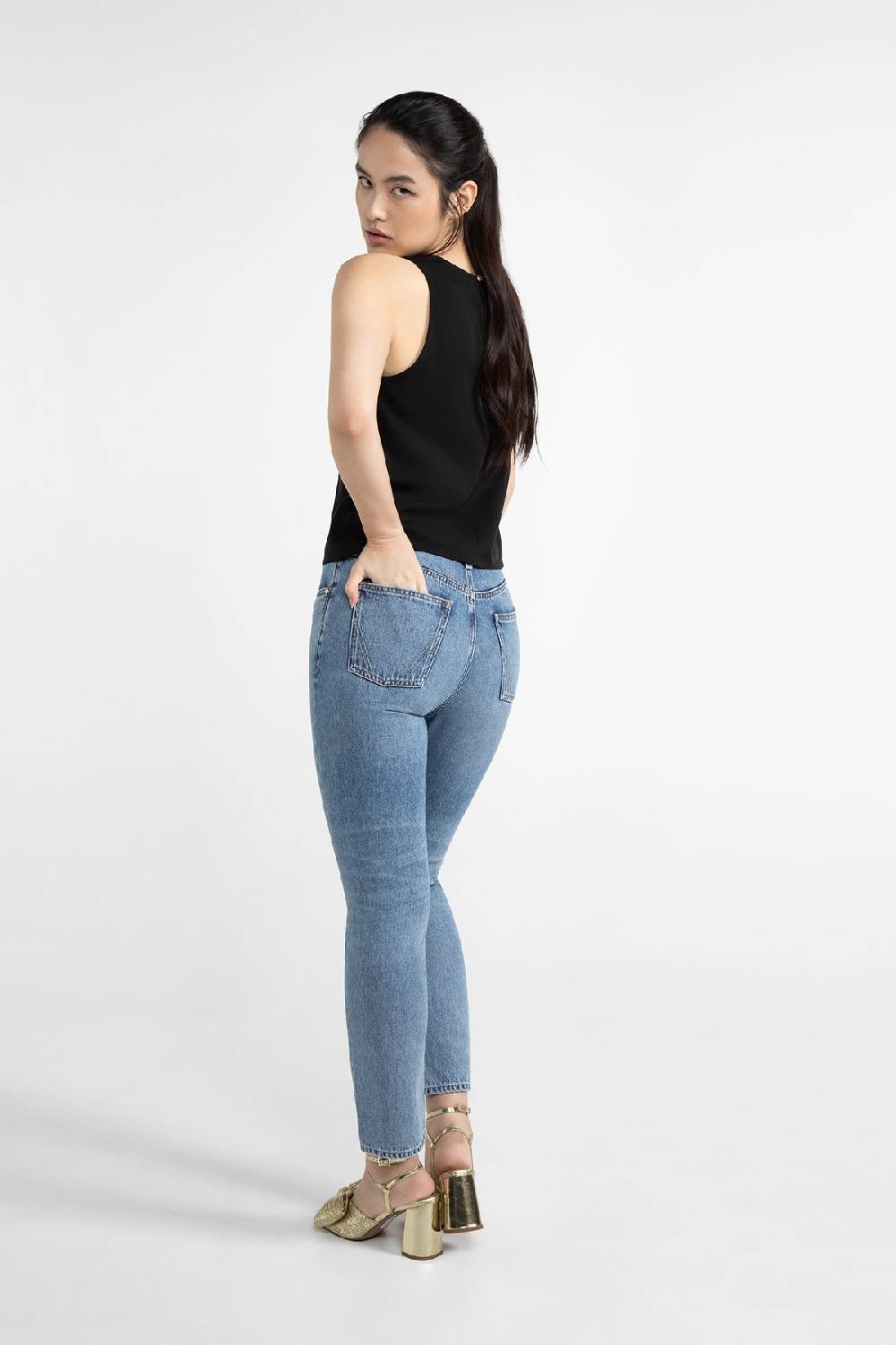 Lovjoi Top CHEMILLA Black Begrenztes Angebot