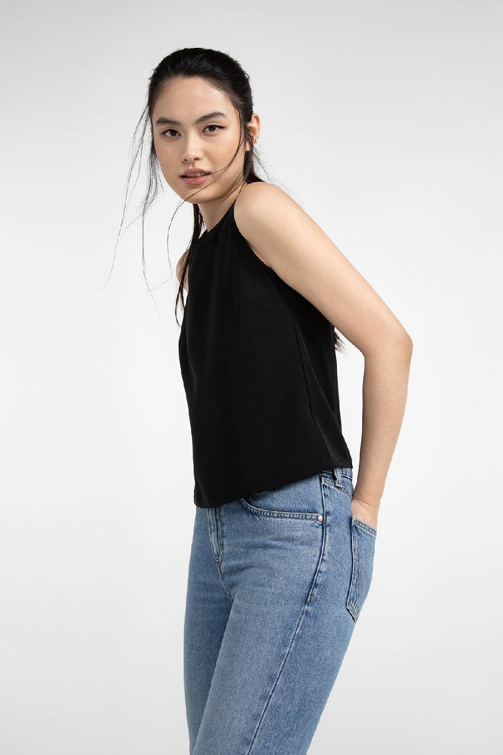 Lovjoi Top CHEMILLA Black Begrenztes Angebot