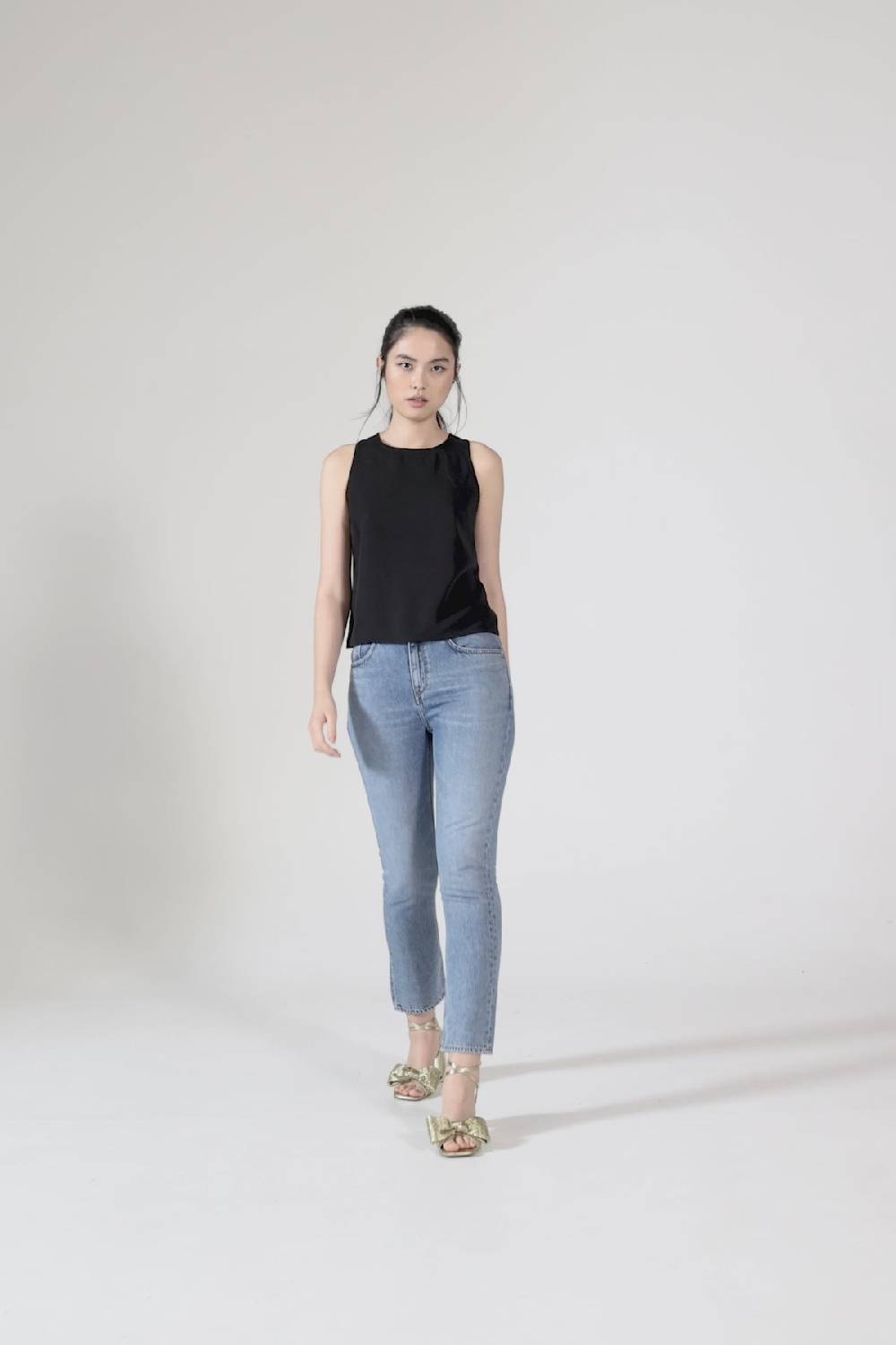 Lovjoi Top CHEMILLA Black Begrenztes Angebot