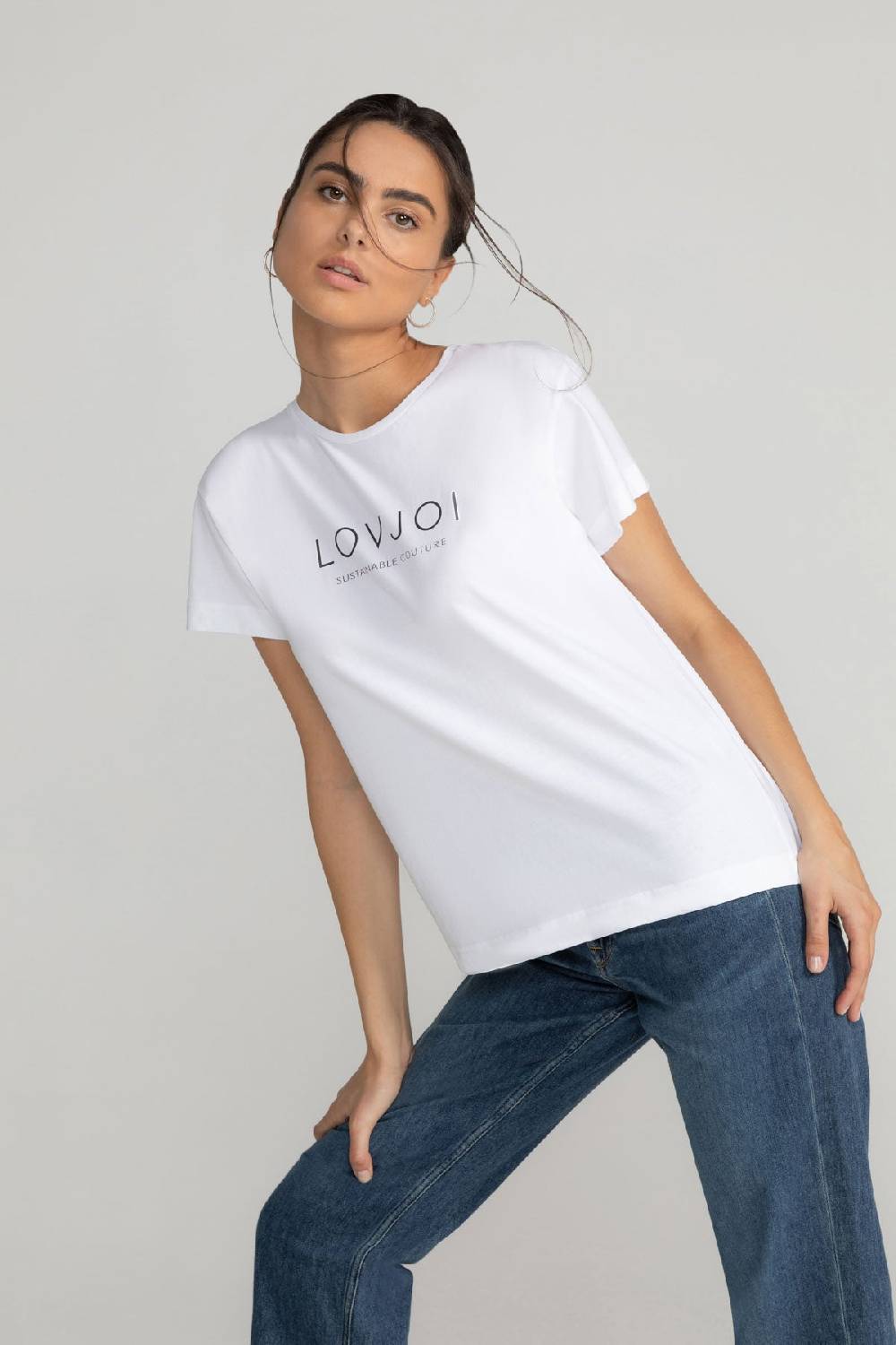 Lovjoi T-Shirt LOVJOI Logo 50% Rabatt für begrenzte Zeit