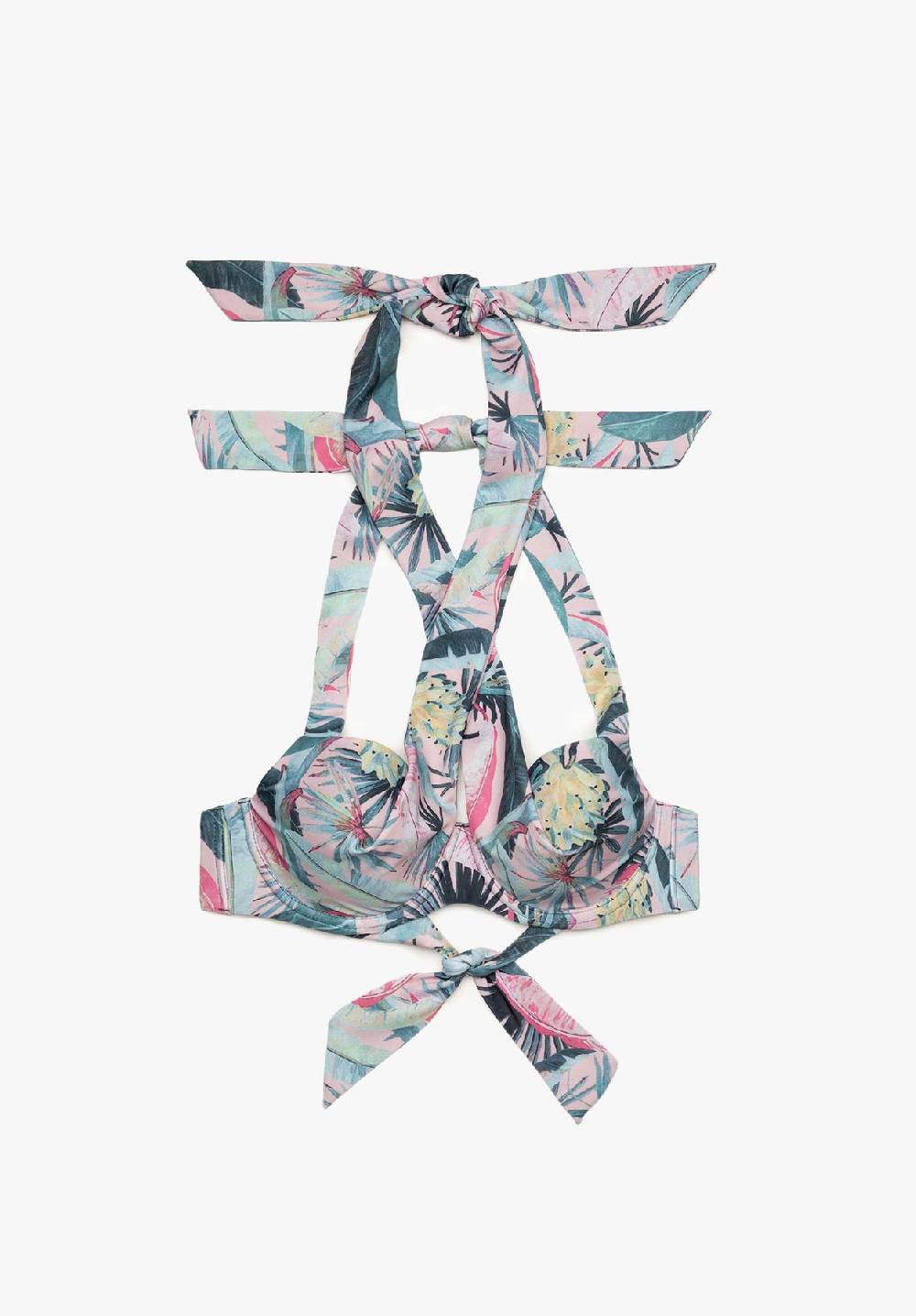 Lovjoi Bikini Top with Cup ABELIA Recycled Print Sonderangebot