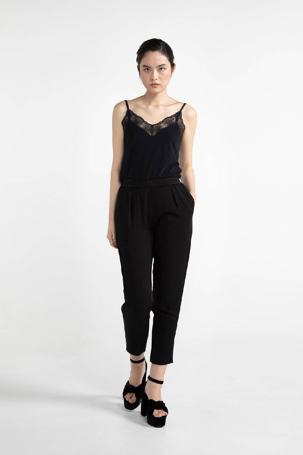 Lovjoi Top ELDER Black Sonderangebot der Fabrik