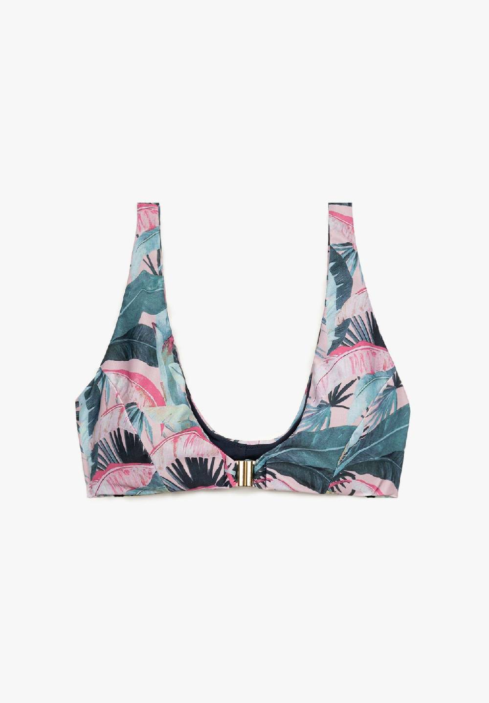 Lovjoi Bikini Top Front Closure LOBELIA Recycled Print Online