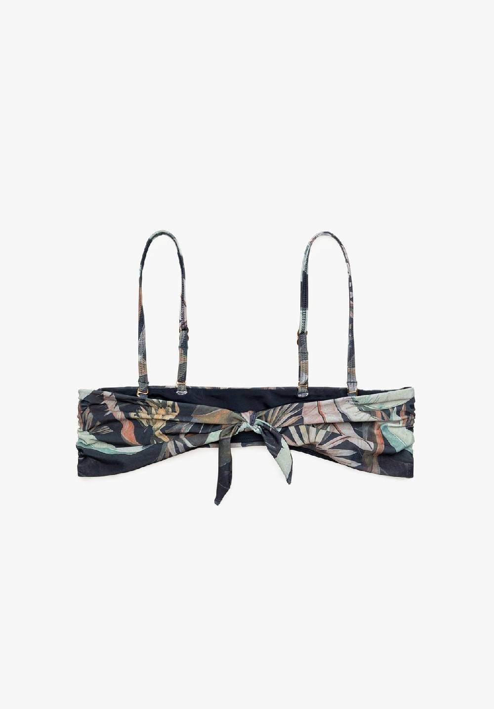 Lovjoi Bikini Top Knotted ACANEA Recycled Print Verkauf