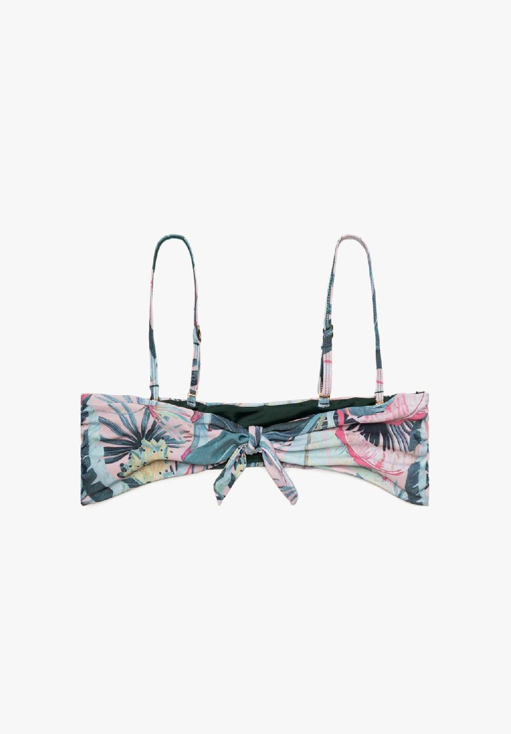Lovjoi Bikini Top Knotted ACANEA Recycled Print Verkauf
