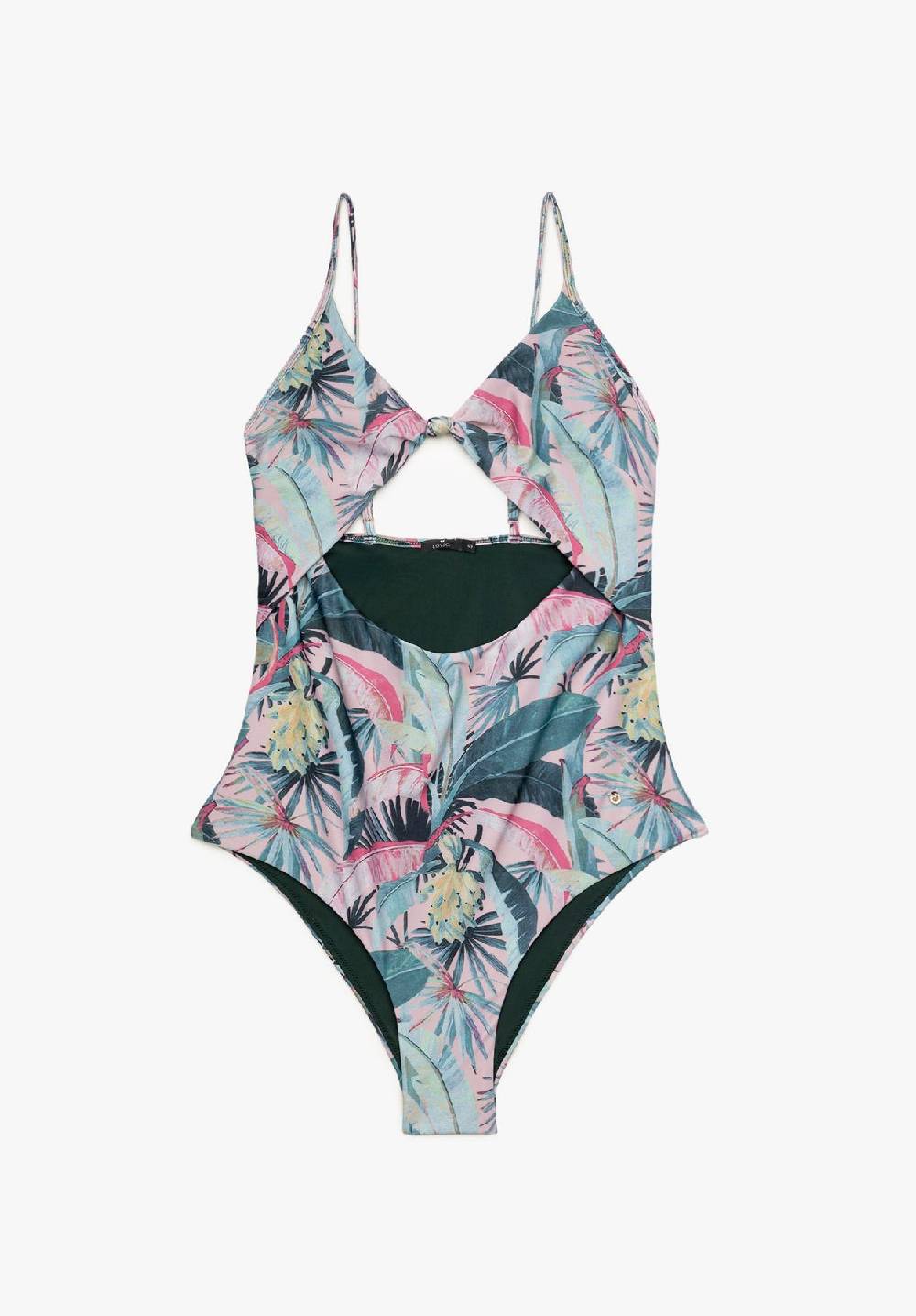 Lovjoi Badeanzug Knotted BELADONA Recycled Print Limitierter Zeitrabatt