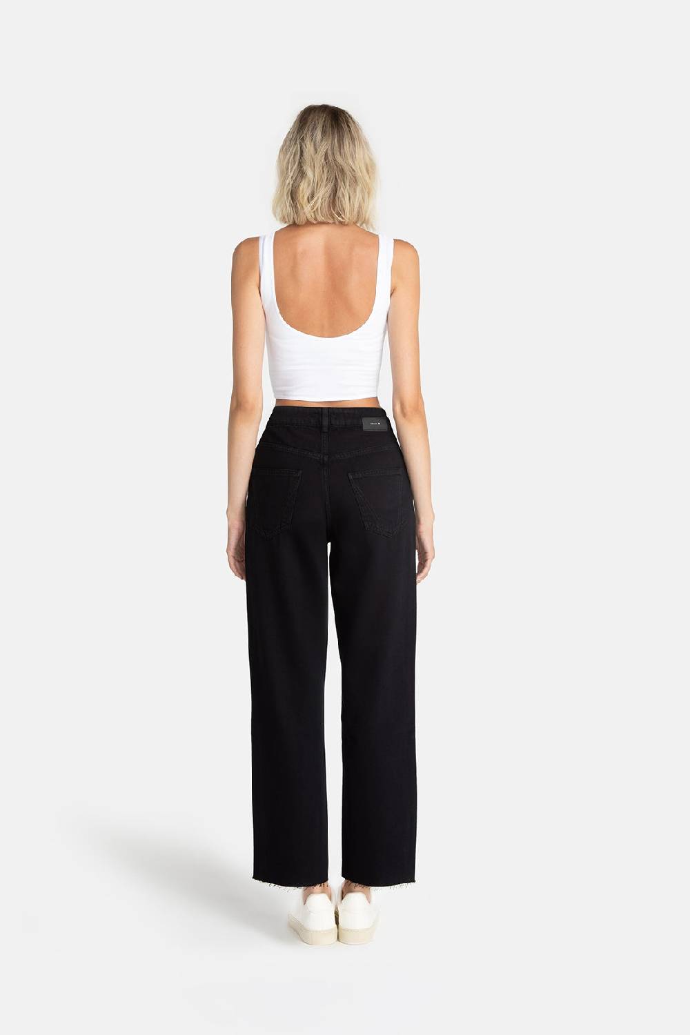 Lovjoi Straight Jeans MEDLAR Black Overdyed Black Friday