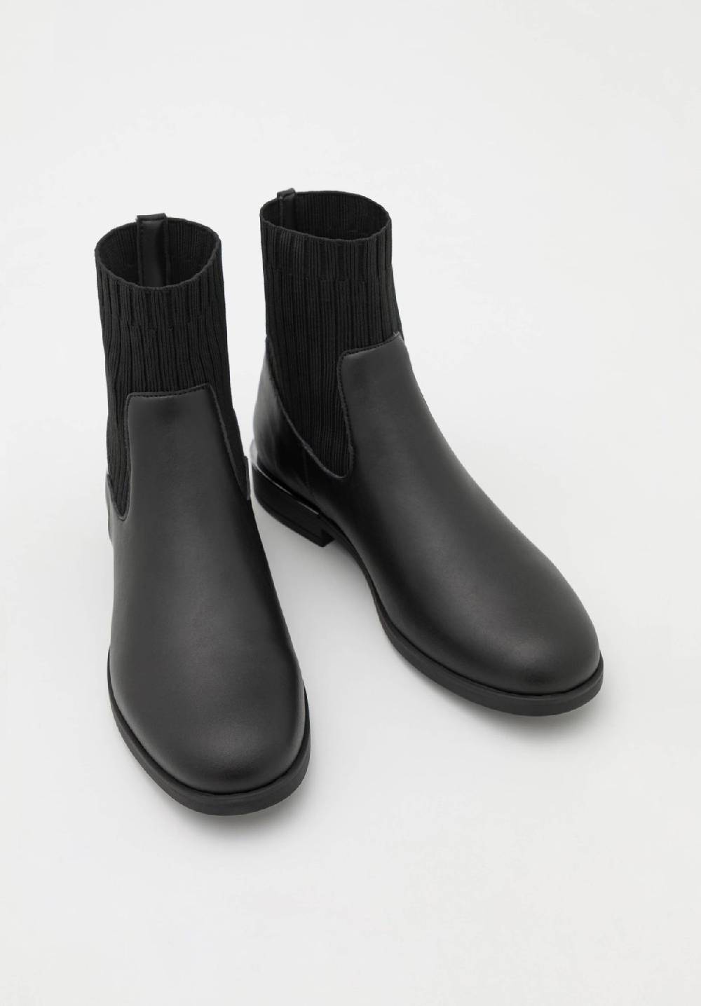 Lovjoi Flat Ankle Boots Rib RISOR Outlet