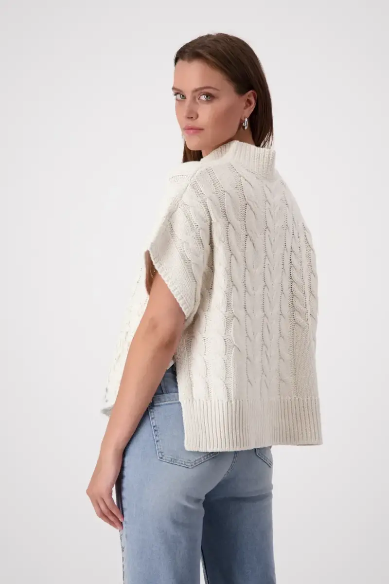 ﻿Monari Pullover mit Spitze Große Rabatte