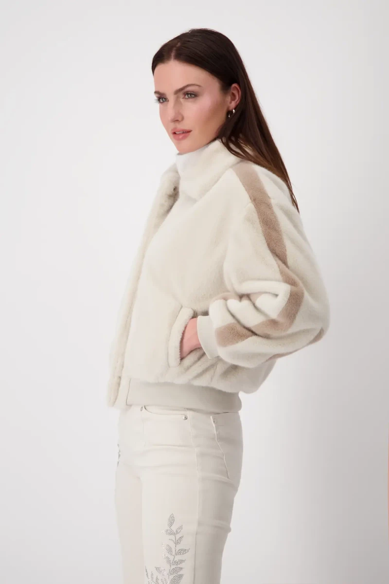 Monari Flauschige Jacke Neuheiten