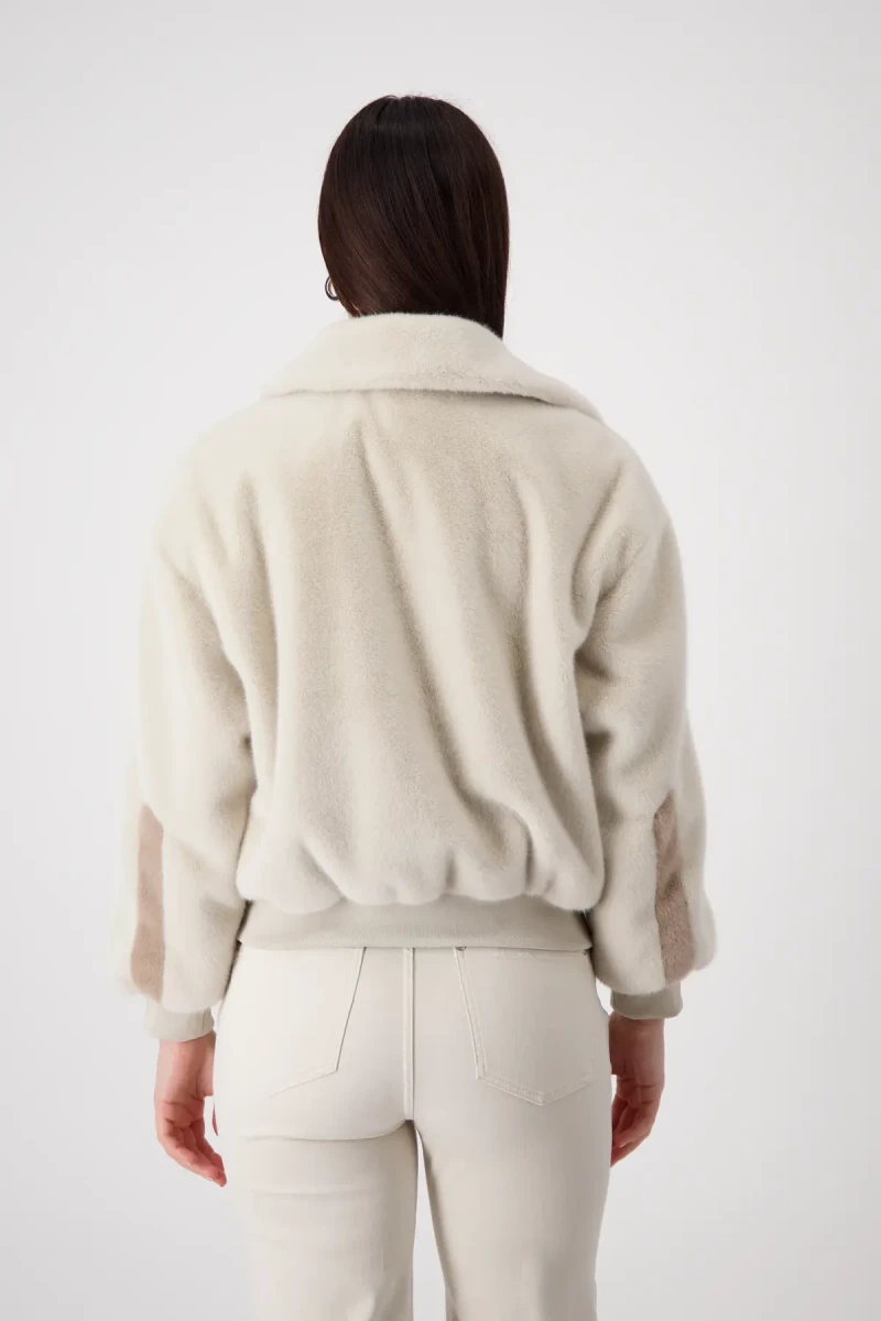 Monari Flauschige Jacke Neuheiten