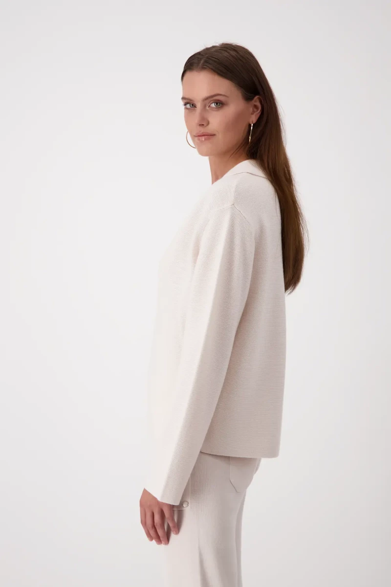 Monari Linksstrick Pullover Räumungsverkauf