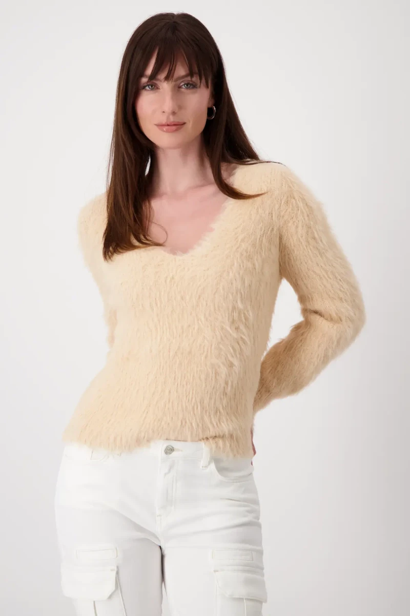 Monari Flauschiger Pullover Sonderangebote