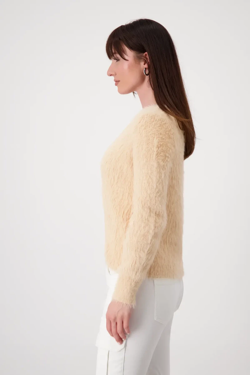 Monari Flauschiger Pullover Sonderangebote