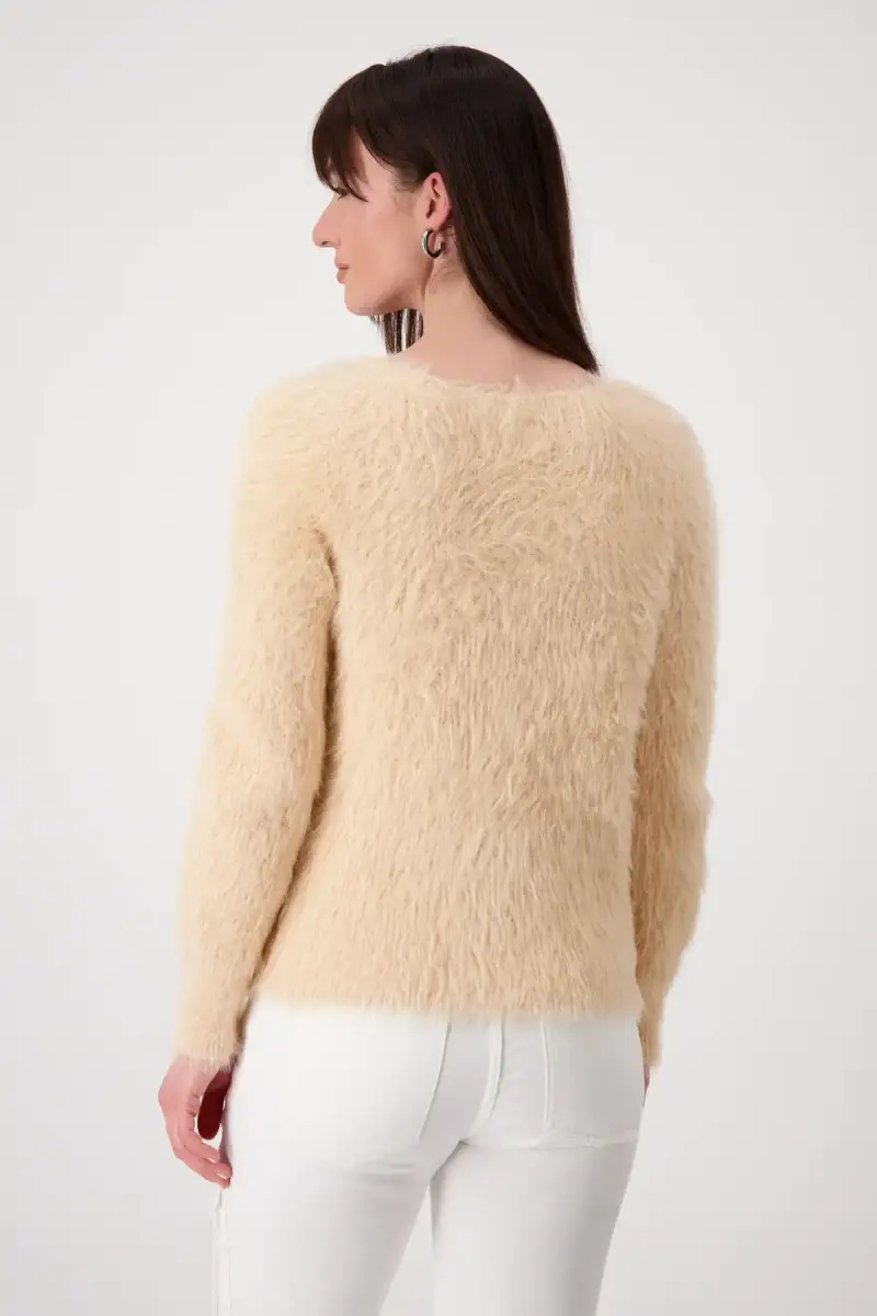 Monari Flauschiger Pullover Sonderangebote