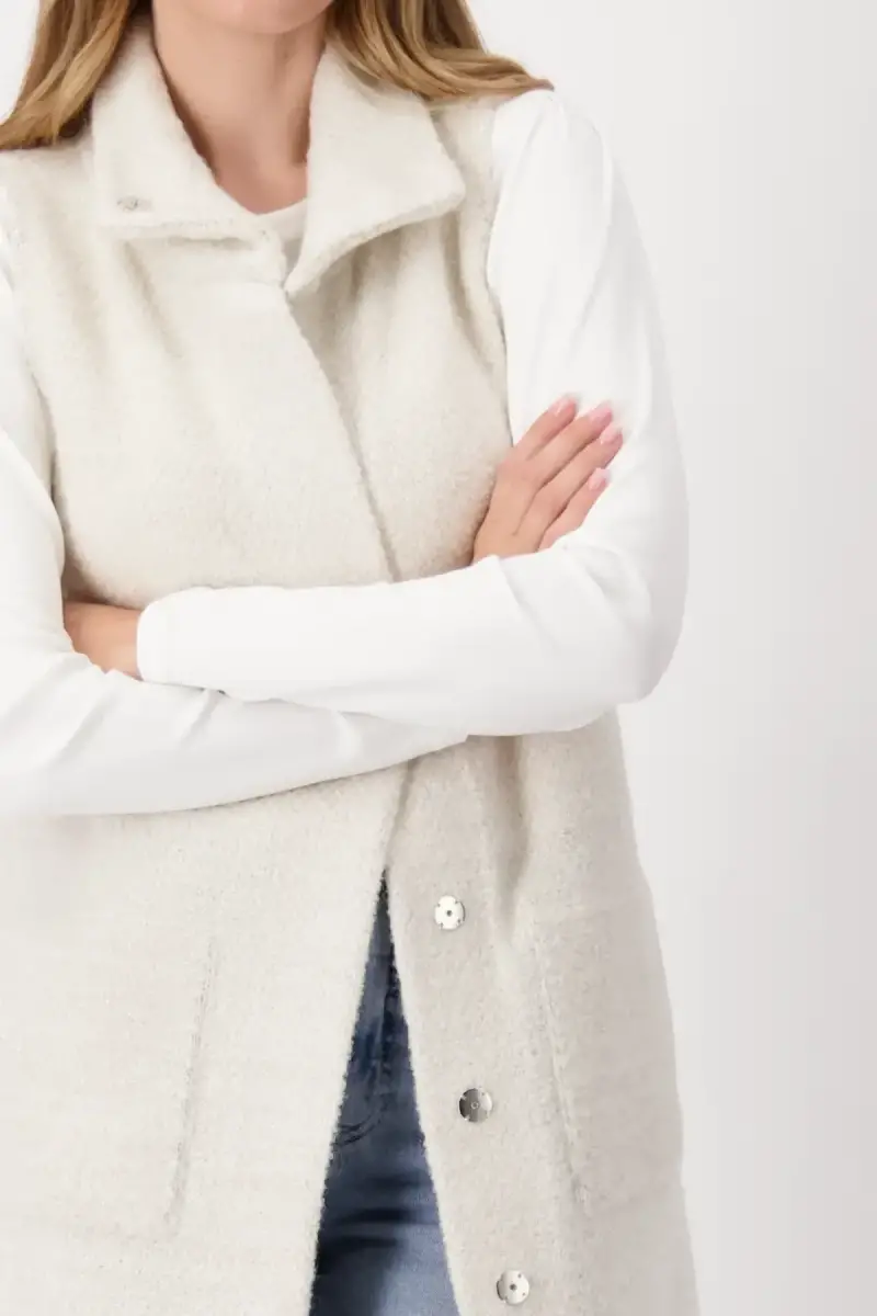 Monari Strickweste mit Lurex Wochenangebot
