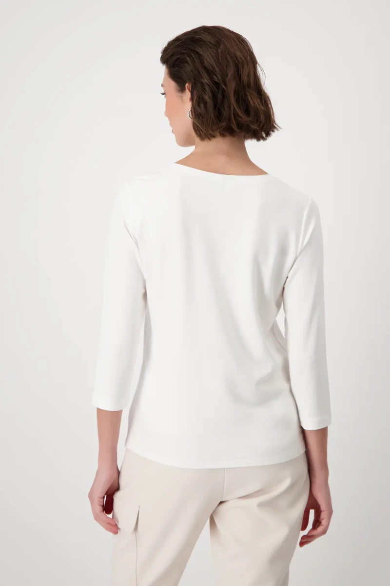 Monari Shirt mit High Heels Print Riesige Rabatte
