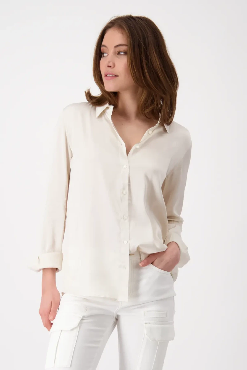Monari Satin Bluse Kostenloser Versand international