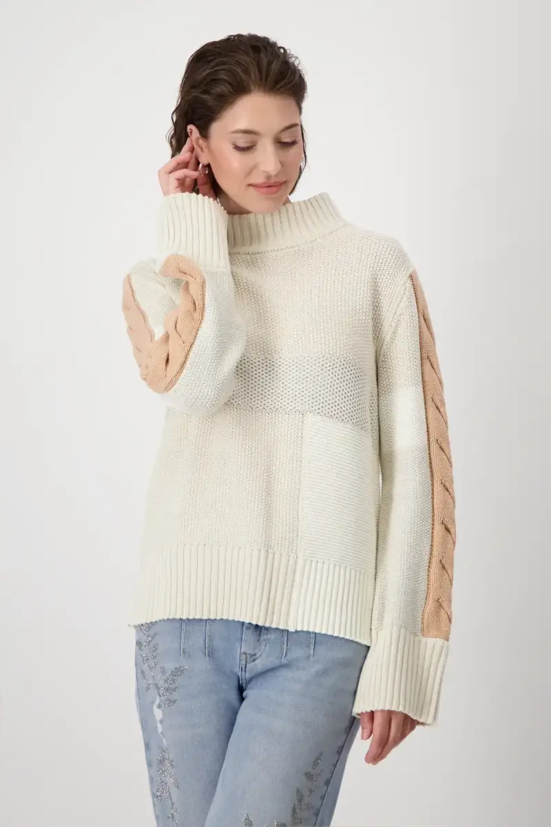 Monari Pullover Colorblocking Black Friday Preise