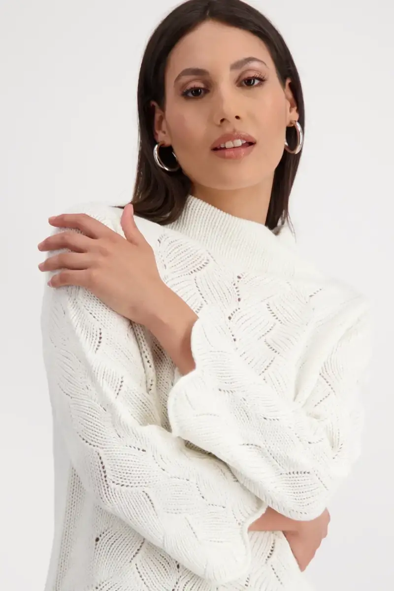 Monari Pullover mit Zopfmuster Im Verkauf