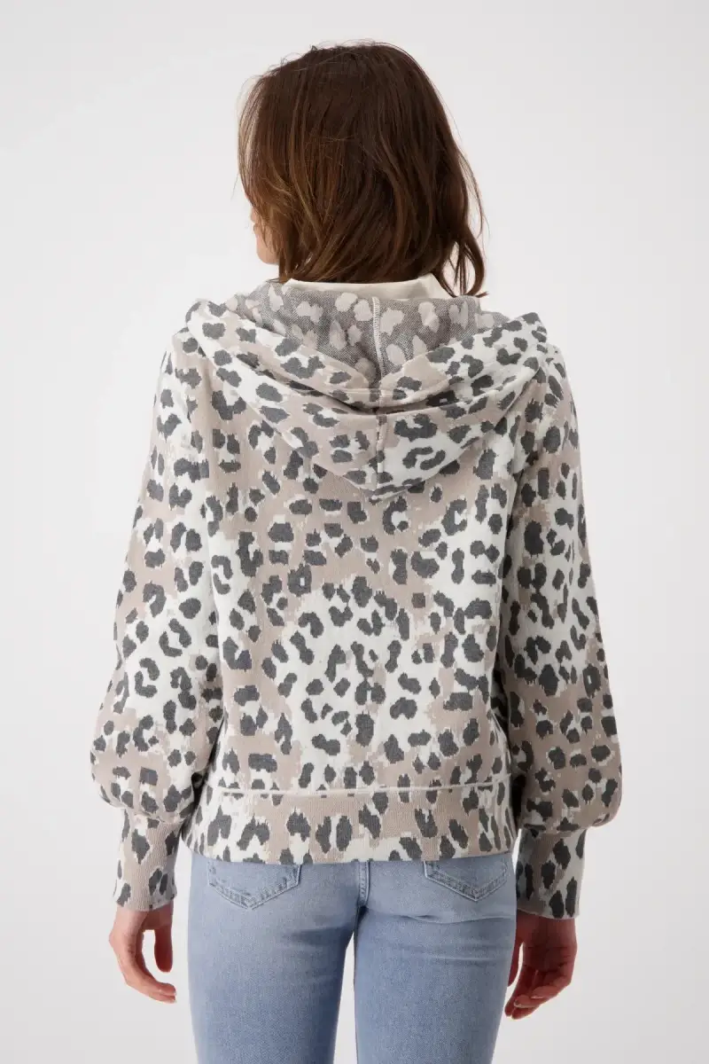 Monari Strickjacke mit Leomuster Rabatte dieses Monats