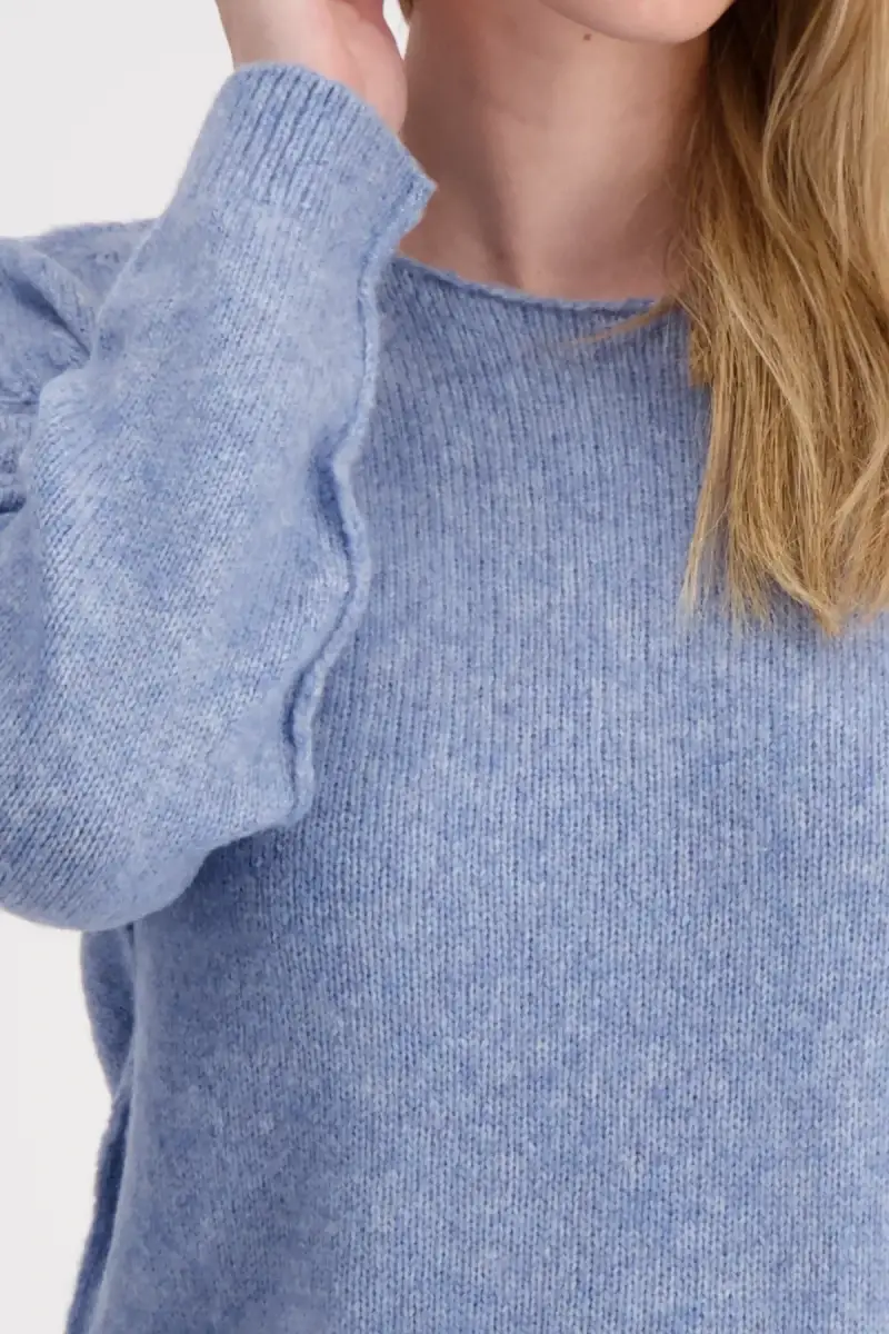 Monari Strickpullover mit Außennähten Schlussverkauf