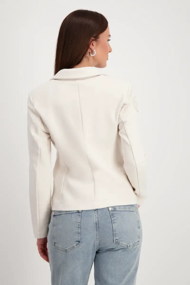 Monari Sweatblazer mit Reverskragen Kostenloser Versand