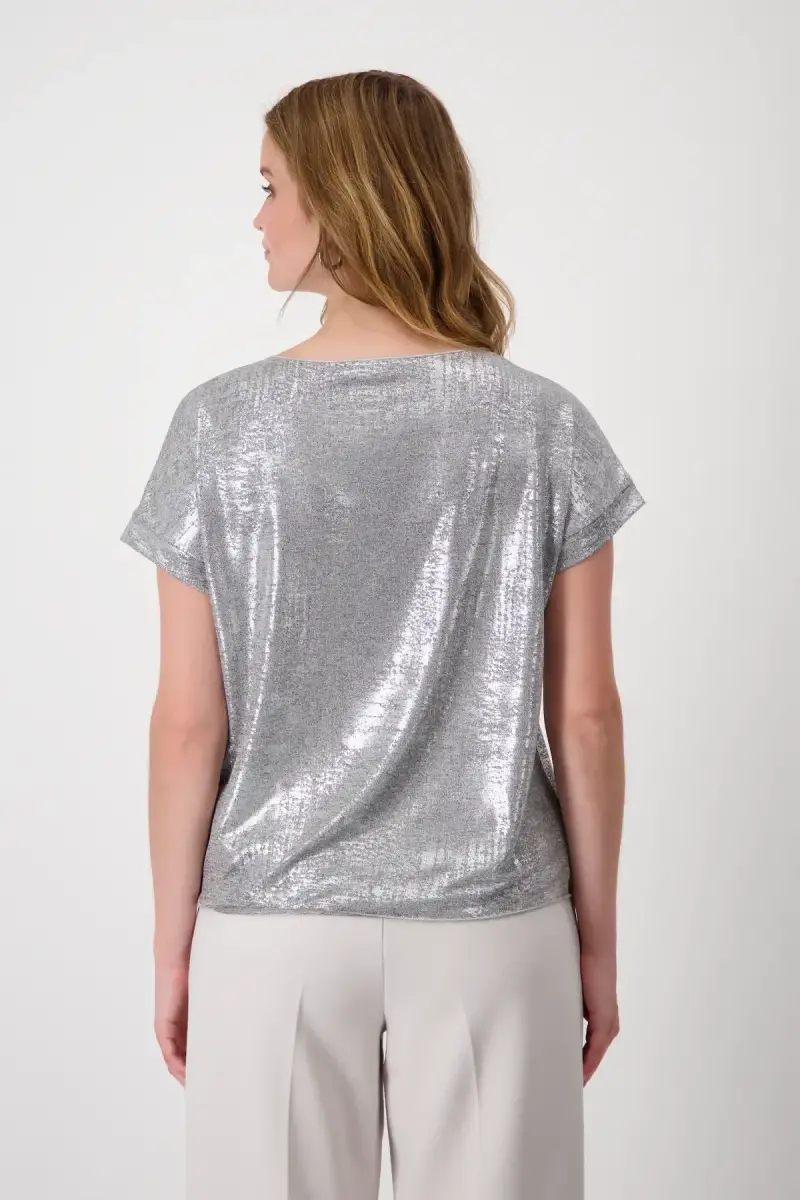 Monari Glänzendes T-Shirt Versandkostenfrei
