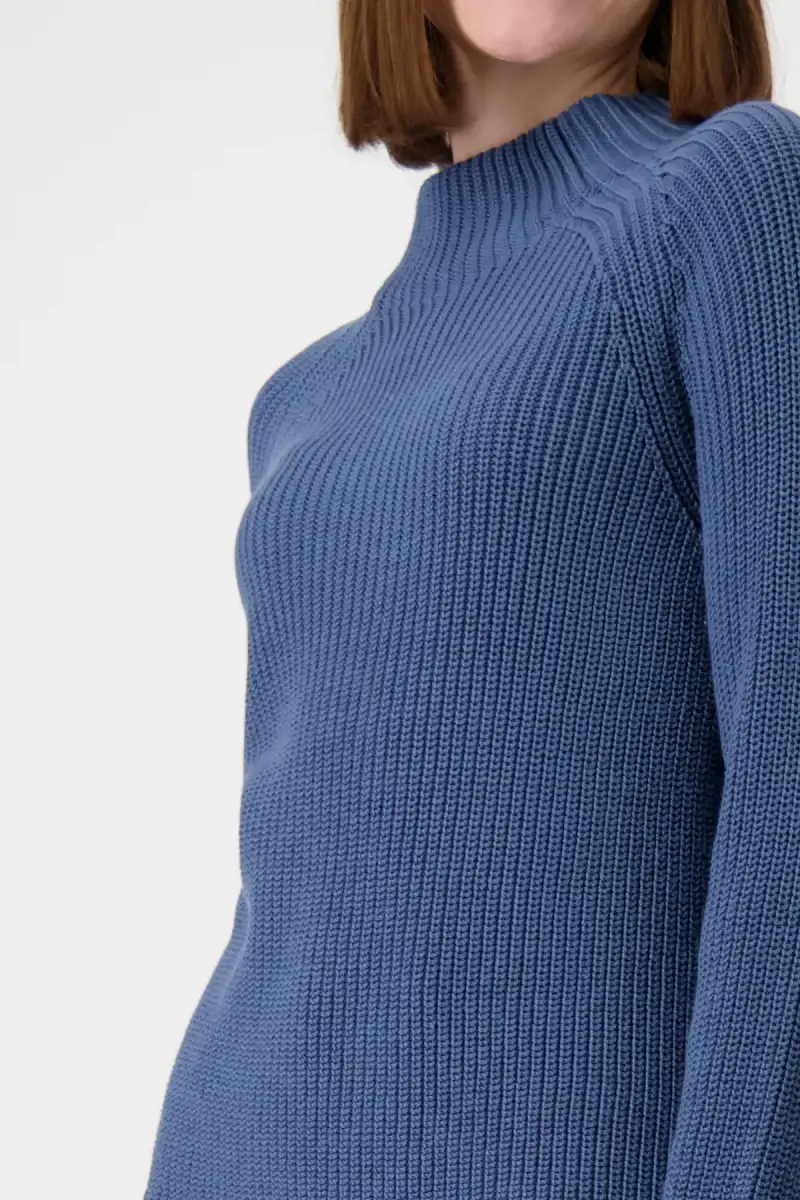 Monari Basic Stehkragen Pullover Online Shopping