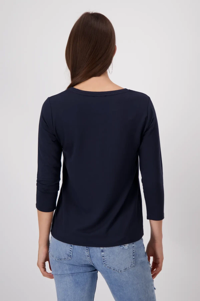 Monari Shirt mit Emblem Print Exklusivangebot
