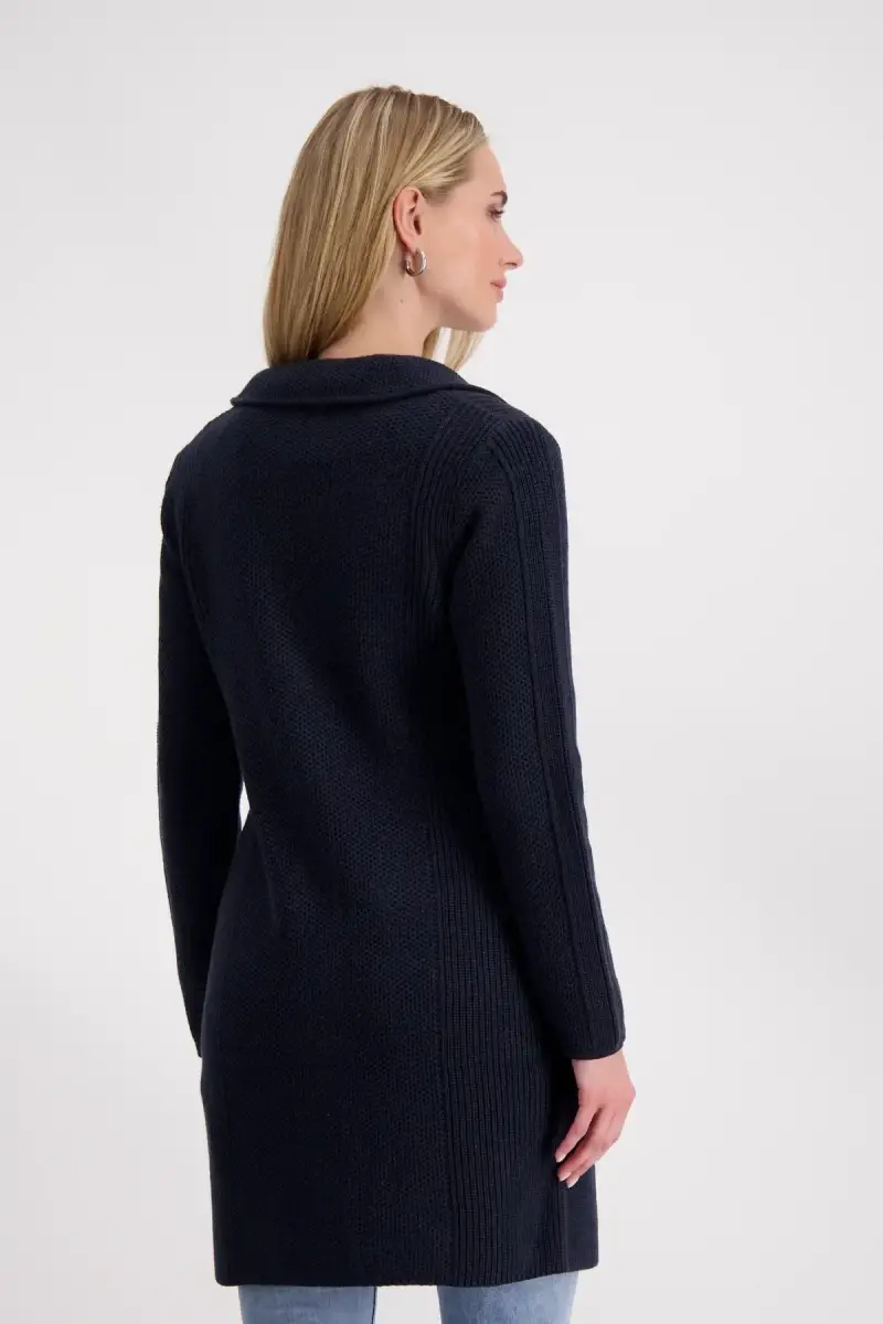 Monari Strickmantel mit Reverskragen Preisnachlass