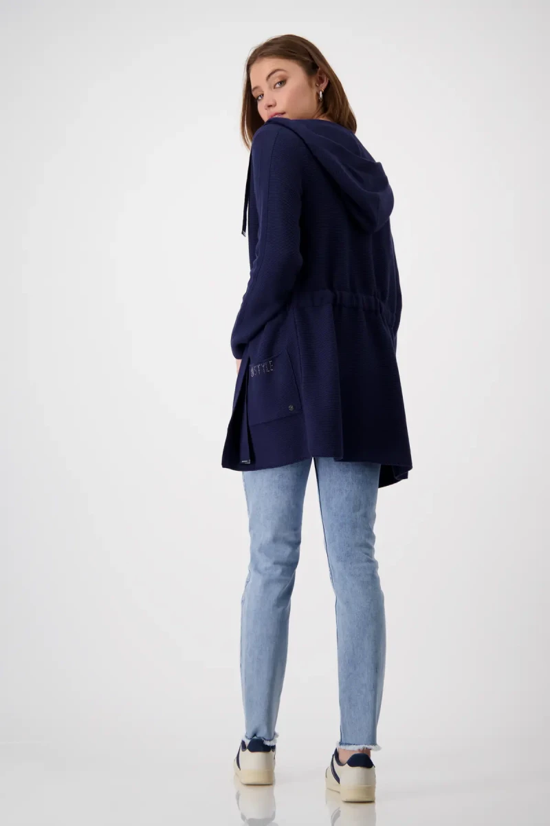 Monari Strickjacke mit Taillenband Black Friday