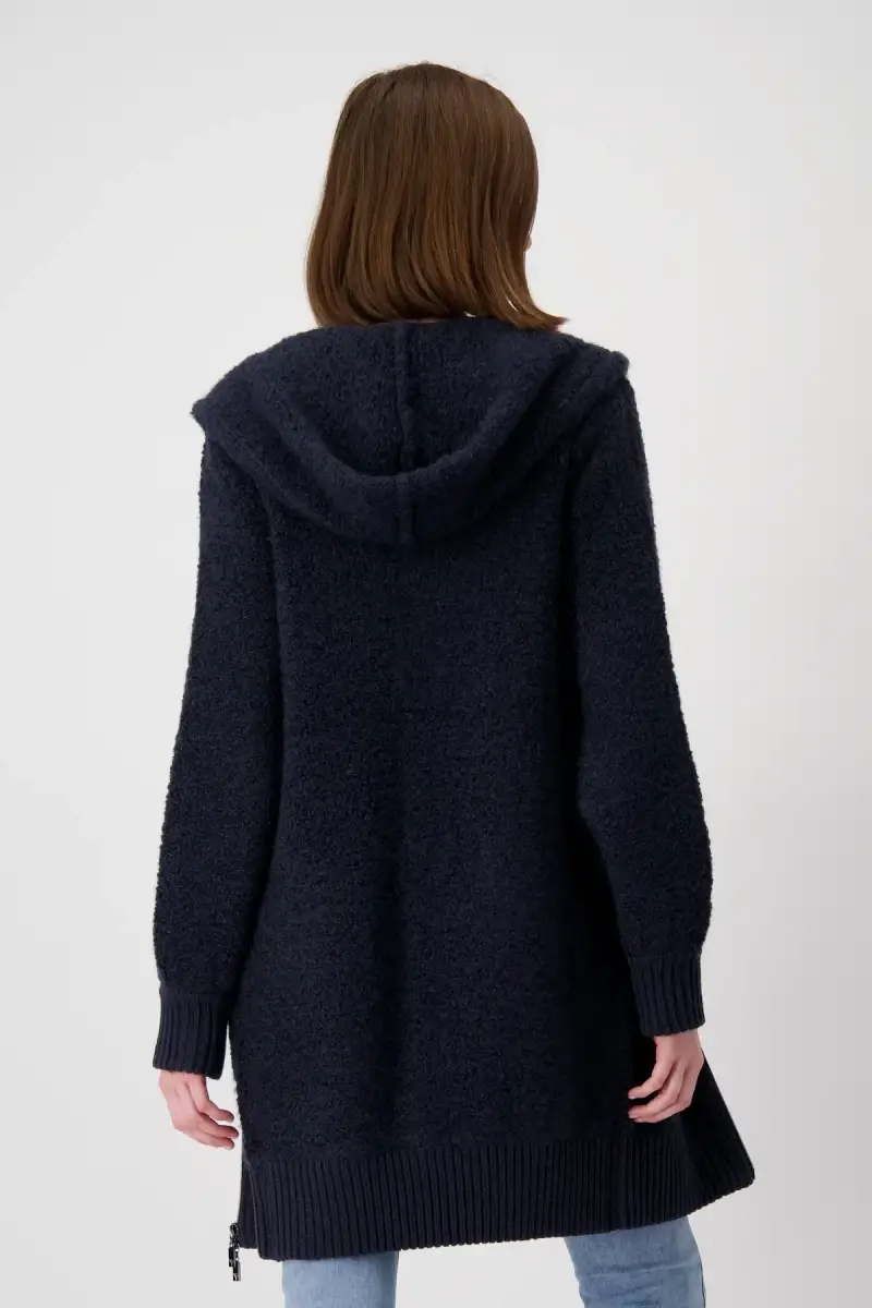 Monari Boucle Jacke mit Kapuze Valentinstagsangebot