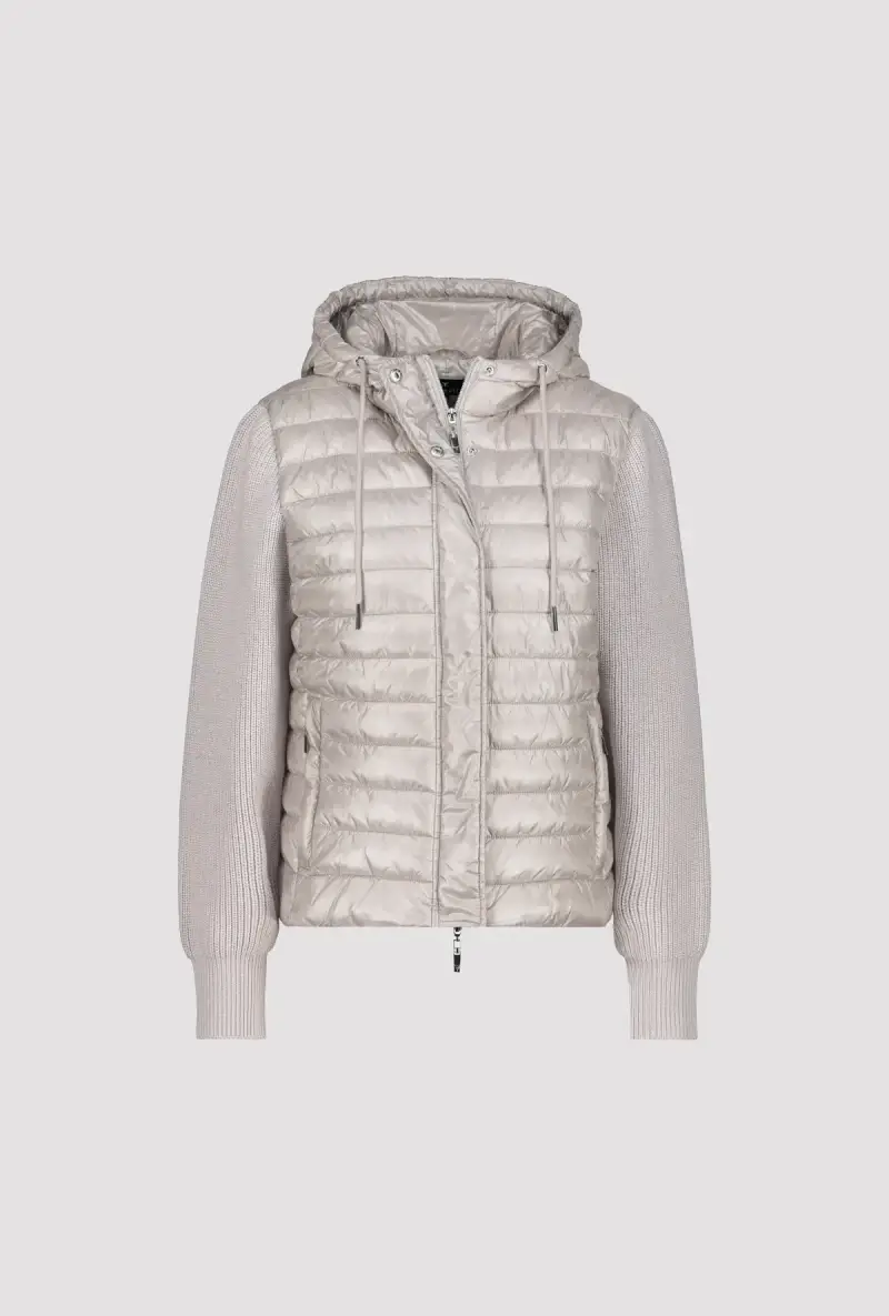 Monari Steppjacke mit Strickärmeln Tägliche Deals