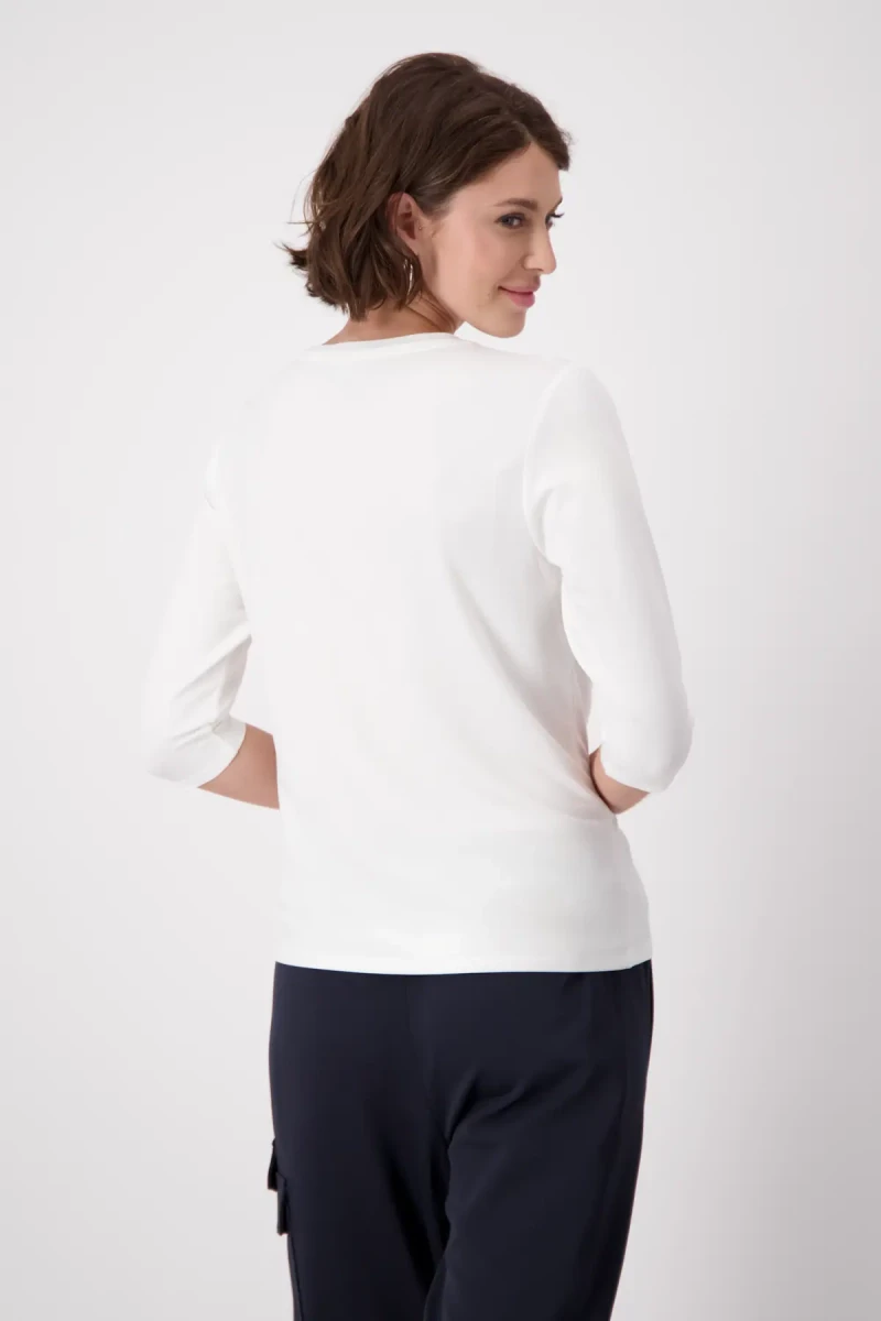 Monari Shirt mit Emblem Print Sonderangebote