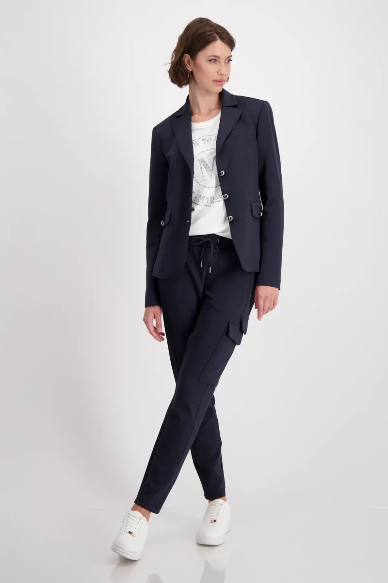 Monari Shirt mit Emblem Print Sonderangebote