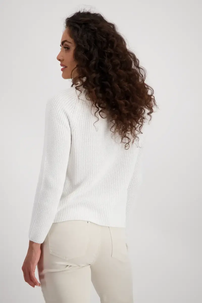 Monari Basic Stehkragen Pullover VIP-Rabatte