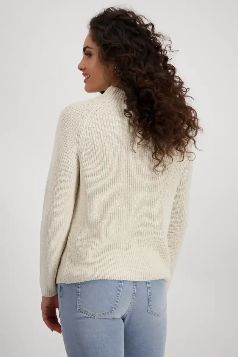 Monari Basic Stehkragen Pullover Super Sparpreis